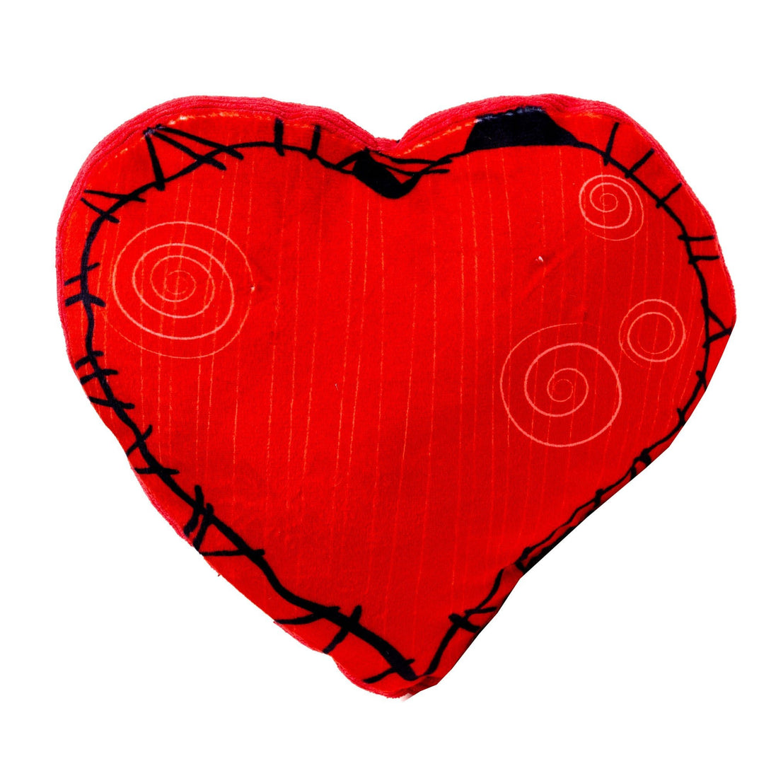 The Nightmare Before Christmas Jack and Sally Heart Plush Squeaky Dog Toy – Dog Toys by Buckle - Down