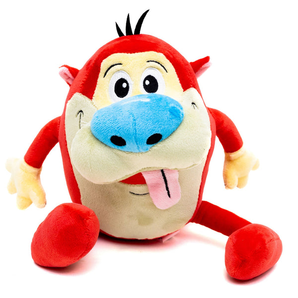 The Ren and Stimpy Show Stimpy Plush Squeaky Dog Toy – Dog Toys by Buckle - Down