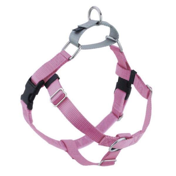 2 Hounds Design Rose Pink Freedom No-Pull Dog Harness