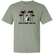 Where The Waggy Things Are - Classic Tee – Mens/Womens T-Shirts by Teddy the Dog