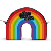Wizard of Oz Rainbow Vegan Leather Crossbody Dog Walking Bag – Dog Walking Bags & Pouches by Buckle - Down