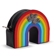 Wizard of Oz Rainbow Vegan Leather Crossbody Dog Walking Bag – Dog Walking Bags & Pouches by Buckle - Down