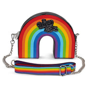 Wizard of Oz Rainbow Vegan Leather Crossbody Dog Walking Bag – Dog Walking Bags & Pouches by Buckle - Down
