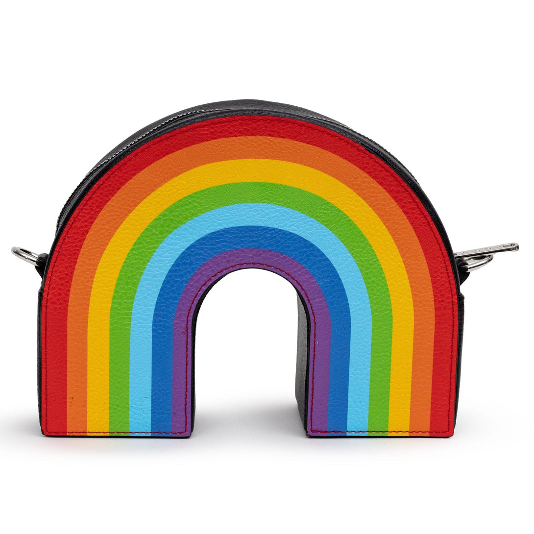 Wizard of Oz Rainbow Vegan Leather Crossbody Dog Walking Bag – Dog Walking Bags & Pouches by Buckle - Down