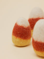 Wool Candy Corn Wool Dog Toy – Dog Toys by MODERNBEAST