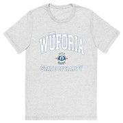 Wuforia State Of Happy University T-Shirt – Mens/Womens T-Shirts by WUFORIA